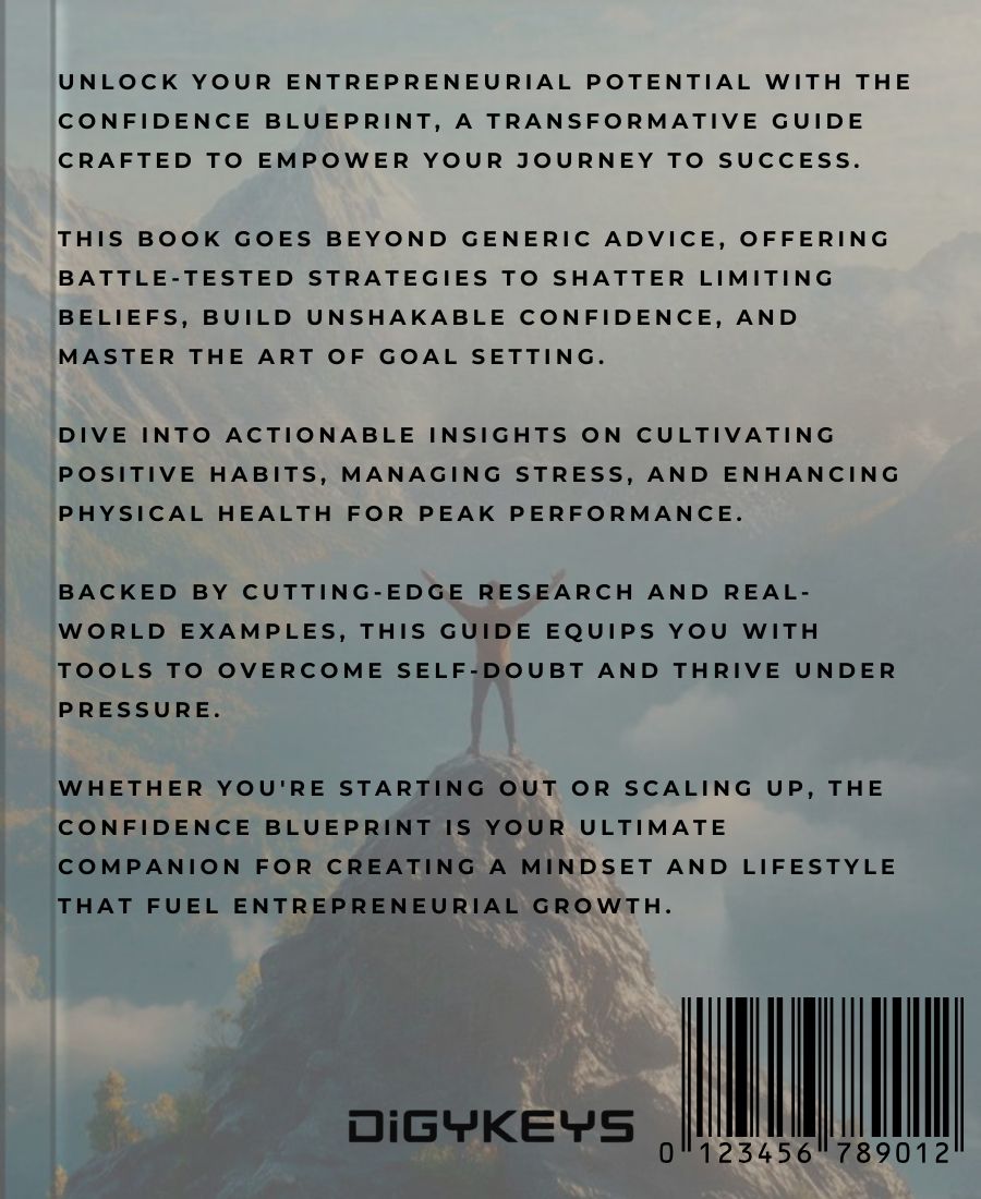 Confidence Blueprint – Master the art of confidence today