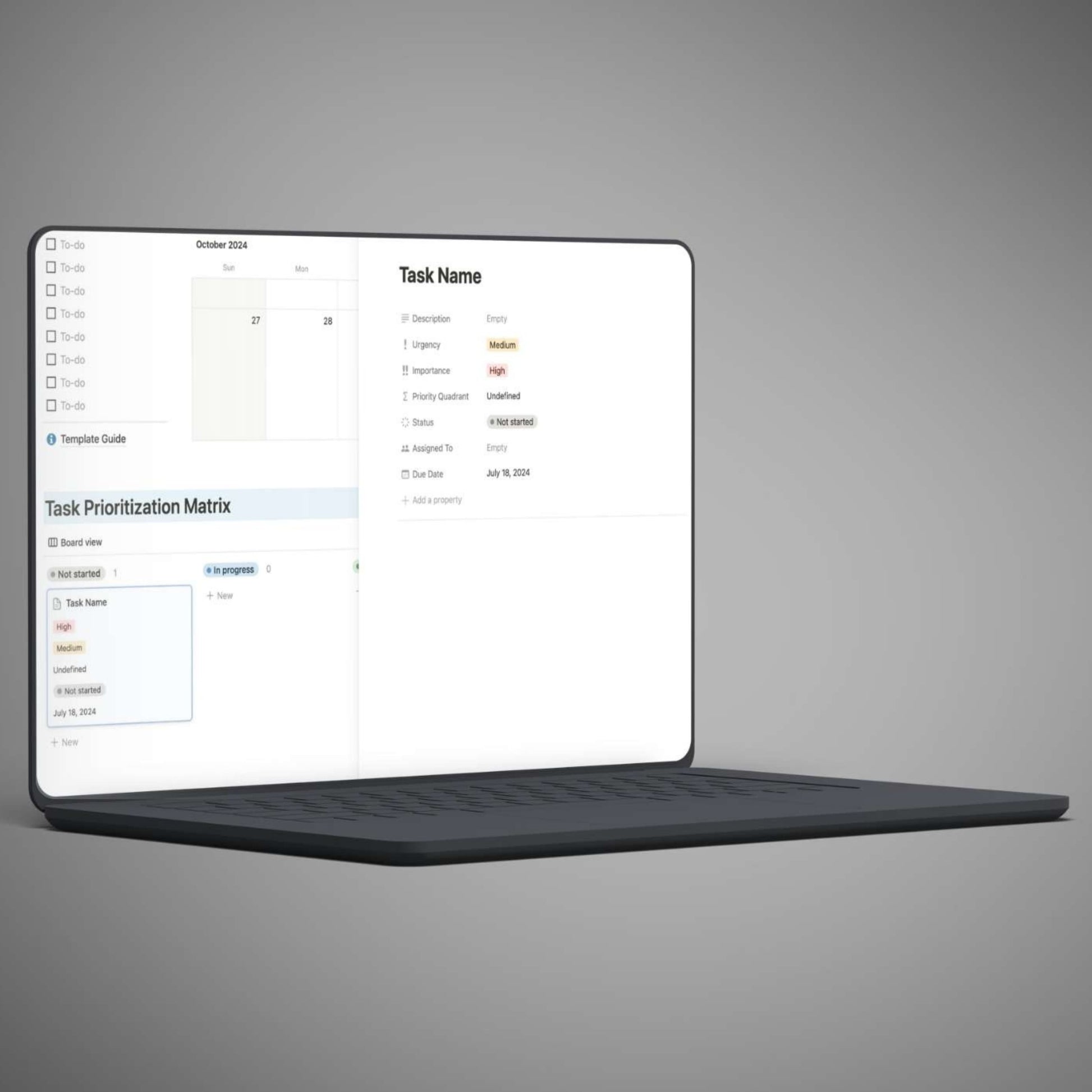 Organize projects with Notion Kanban board