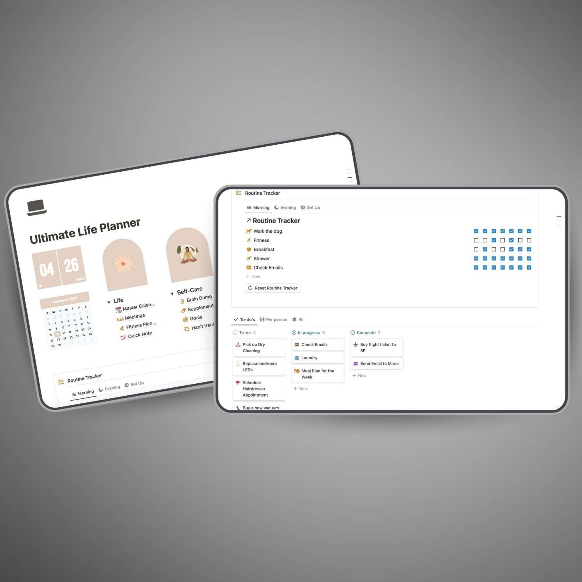 Track habits and goals with Ultimate Life Planner