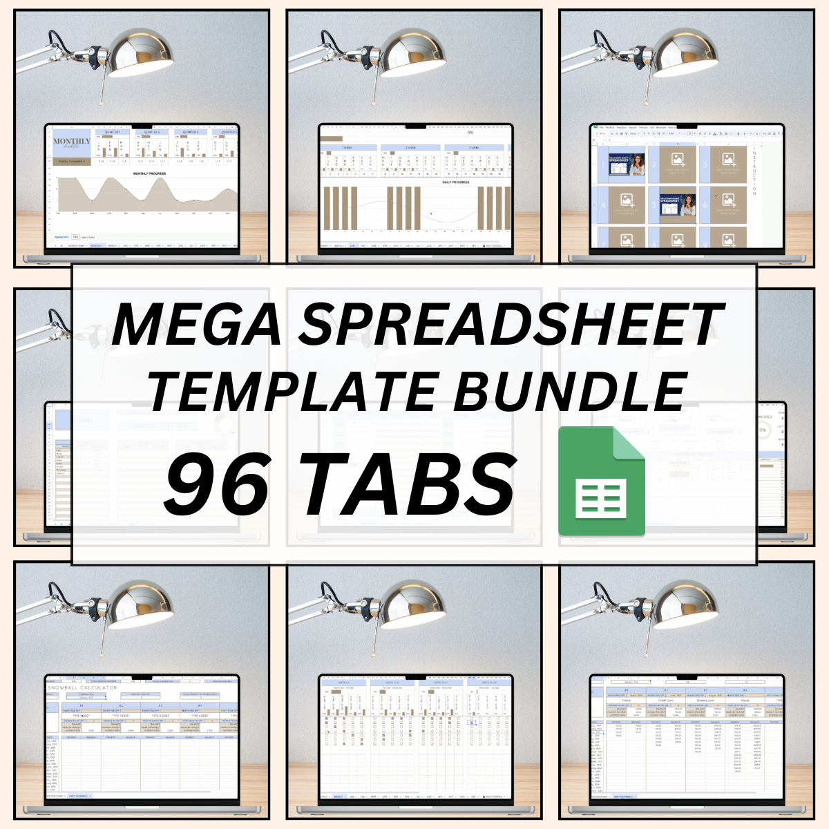 📊 Spreadsheet Template Bundle