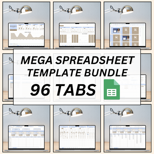 📊 Spreadsheet Template Bundle