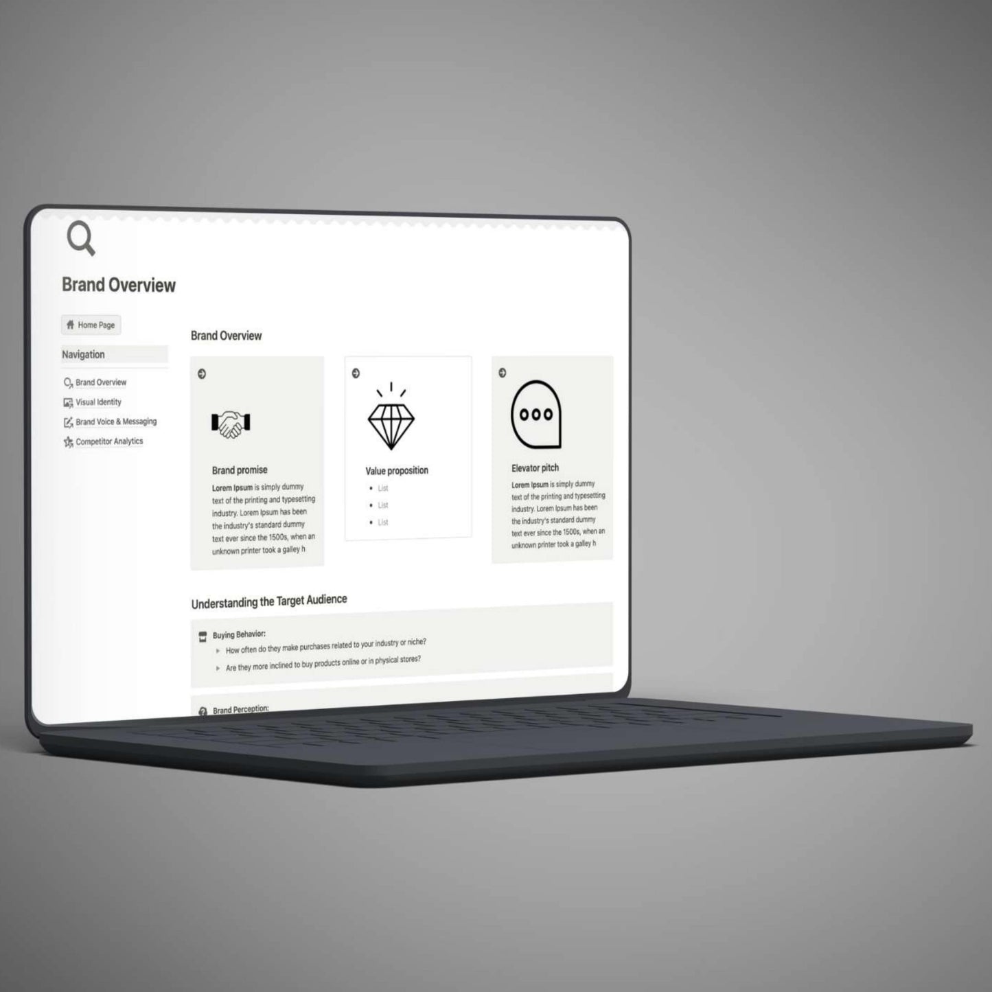 Brand Identity Notion Template