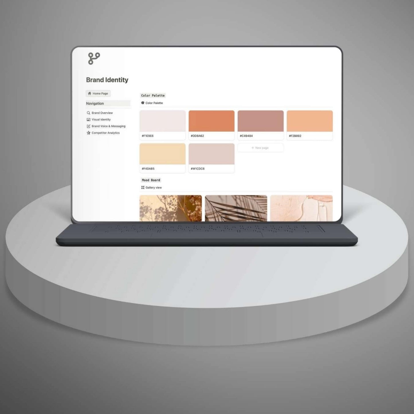 Brand Identity Notion Template
