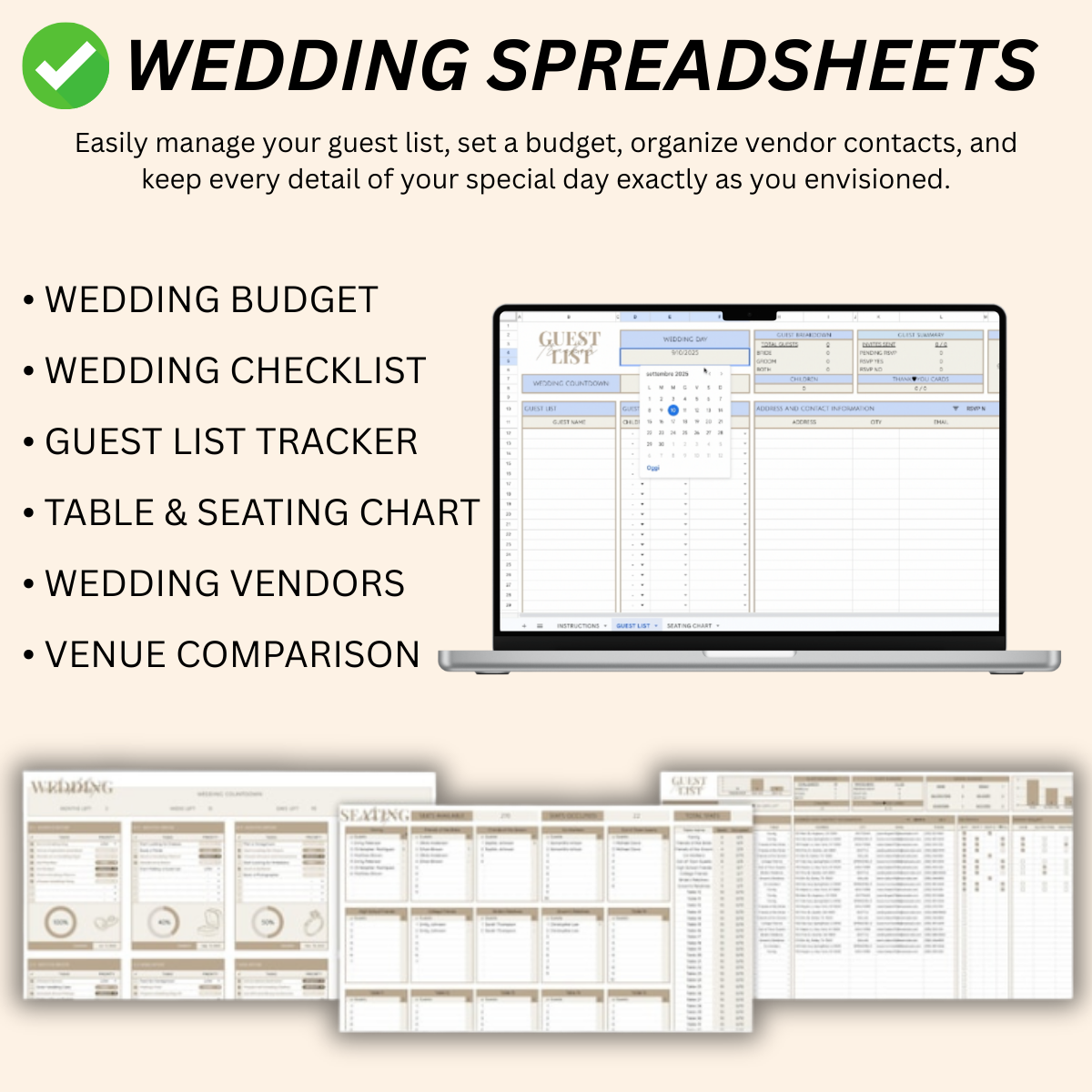 📊 Spreadsheet Template Bundle