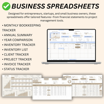 📊 Spreadsheet Template Bundle