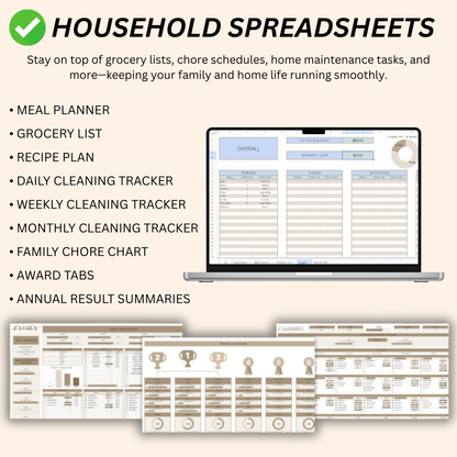 📊 Spreadsheet Template Bundle