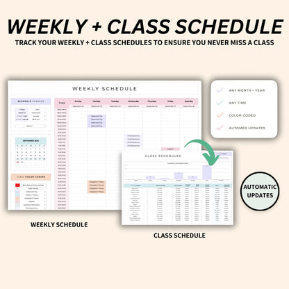 Assignment tracker and study planner for students with visual progress reports