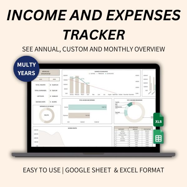 Best income and expenses tracker