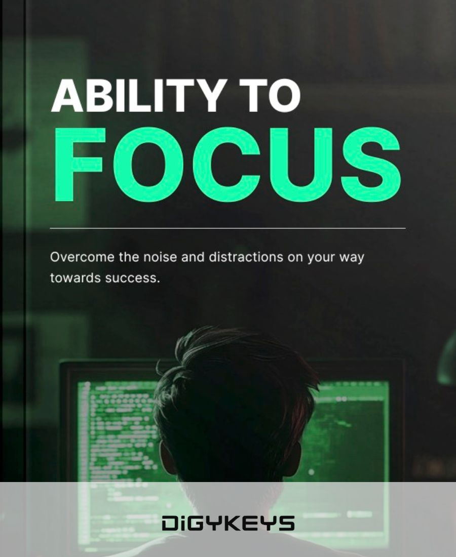 Focus guide eBook – Improve concentration and time management.