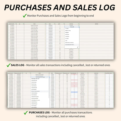 Inventory checklist for small businesses