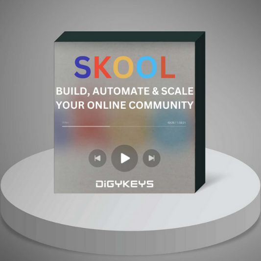 Master Skool video course – Learn to automate and grow your online community.