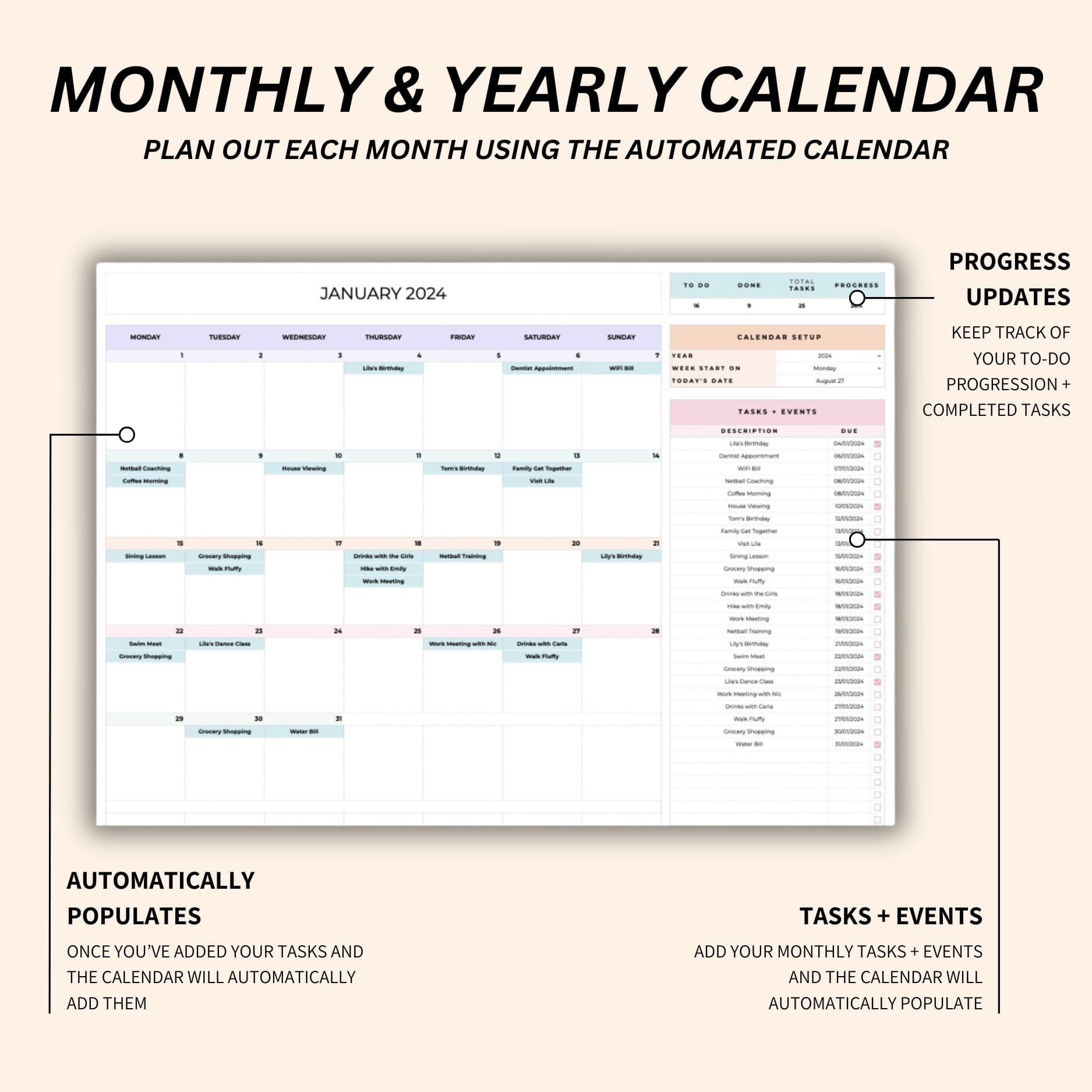 Minimalist budget planner spreadsheet for personal finance tracking