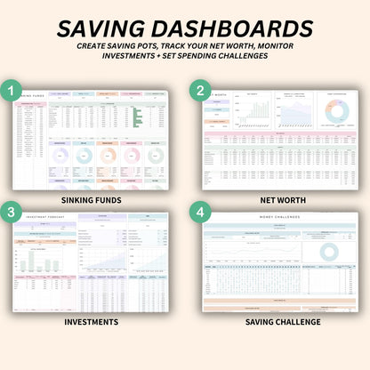 Monthly and yearly planner for budgeting, meals, and tasks