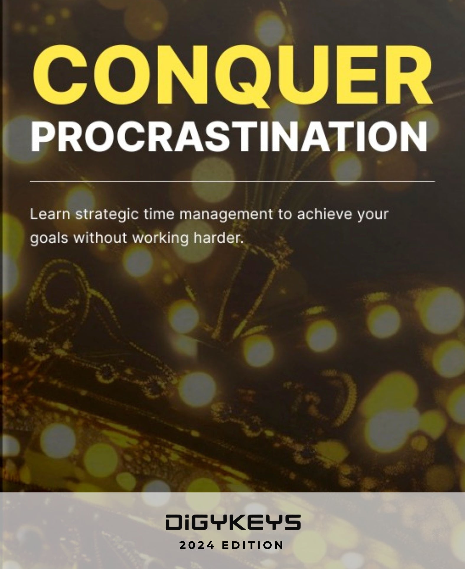 Stop Procrastinating Self-Help Book