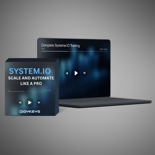 Systeme.io training – create sales funnels, automate emails, and scale your business.